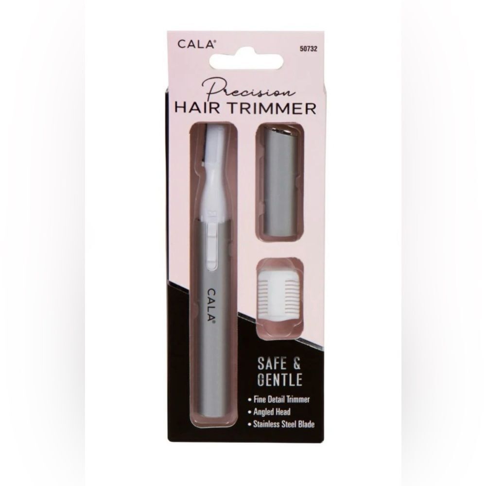 CALA Precision Fine Stainless Steel HAIR TRIMMER Silver